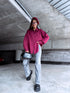 Krekls "COTTON" H8062 - BORDO